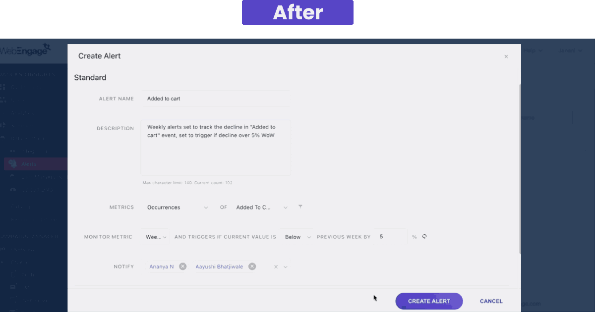 Revamped UI/UX - after